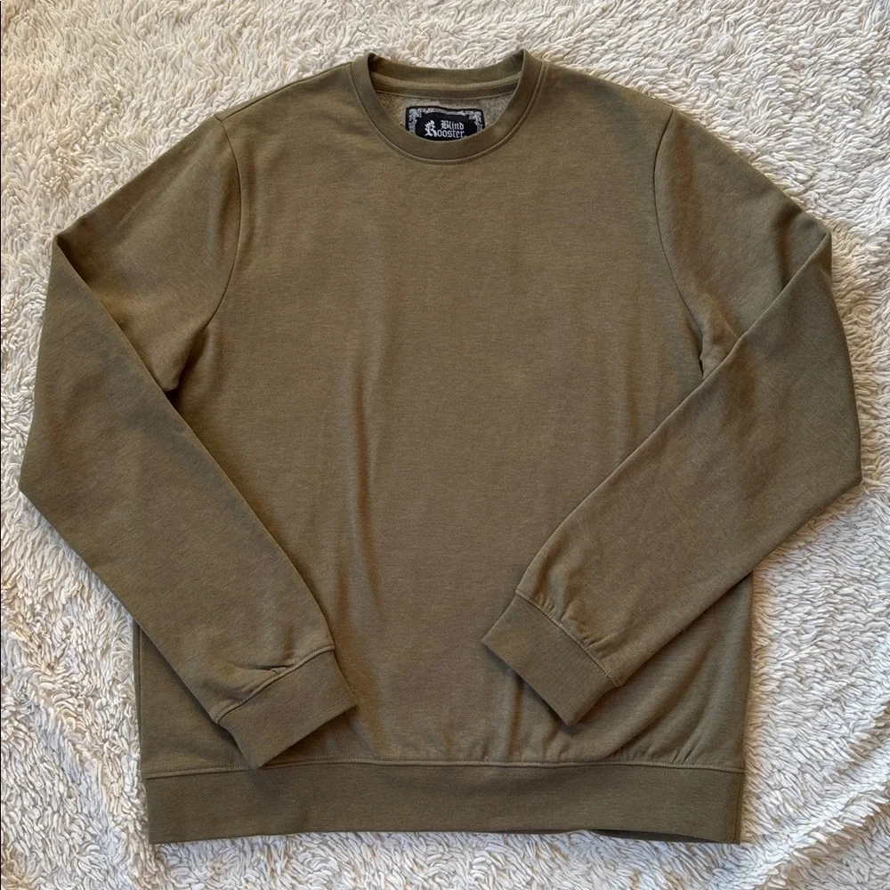 Blind Rooster Men's Olive Green sweatshirt size M